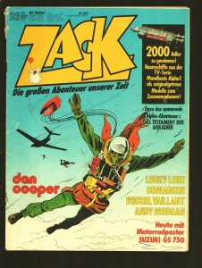 Zack #26 1977Parachute cover-Dan Cooper-Michel Vaillant-Comanche & more-Publi...