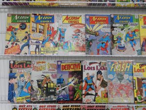 Lot of 66 Low Grade Comics W/ Superman, Lois Lane, Flash! See Description!