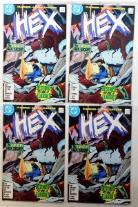 Hex Lot of 4 #18 x4 (1987) DC Comics 1st Print Comic Books
