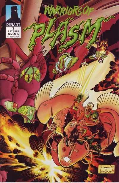 Warriors of Plasm #3, NM- (Stock photo)