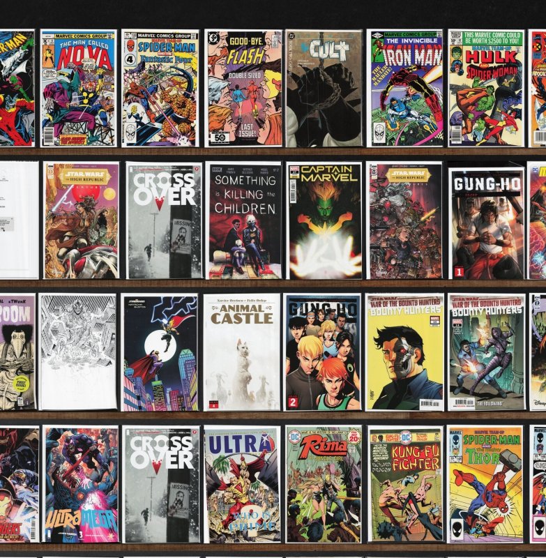 Huge Lot 150+ Comics with Marvel Team Up, Marvel Triple Action & More!