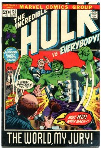 HULK #153, VG/FN, Incredible, Bruce Banner, DareDevil,Ayers, 1968, more in store