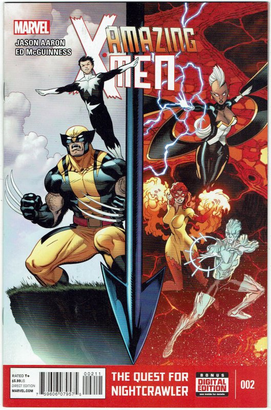 Amazing X-Men #2 (2014 v2) Ed McGuinness Wolverine NM