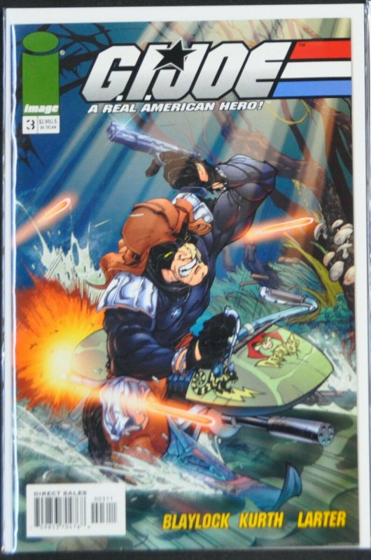 G.I. JOE IMAGE COMICS 1 (SECOND PRINT) 2-4 J SCOTT CAMPBELL COVERS VF/NM IMAGE