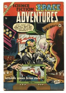 Space Adventures #9 1953-Charlton-Atomic Bomb panel VG
