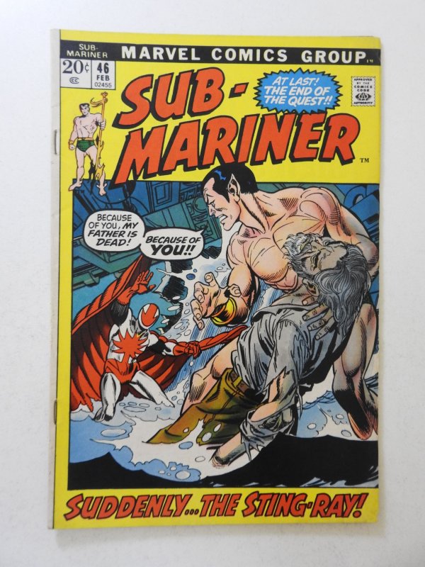 Sub-Mariner #46 (1972) FN+ Condition!