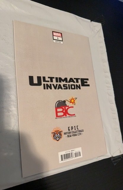 Ultimate Invasion #1 Mico Suayan Virgin Variant 2023 Marvel
