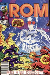 ROM  (1979 Series)  (MARVEL) #50 NEWSSTAND Fair Comics Book