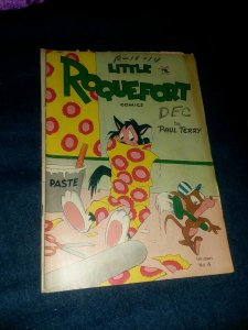 LITTLE ROQUEFORT #4 st john comics 1952 PAUL TERRY DINKY DUCK HECKLE AND JECKLE