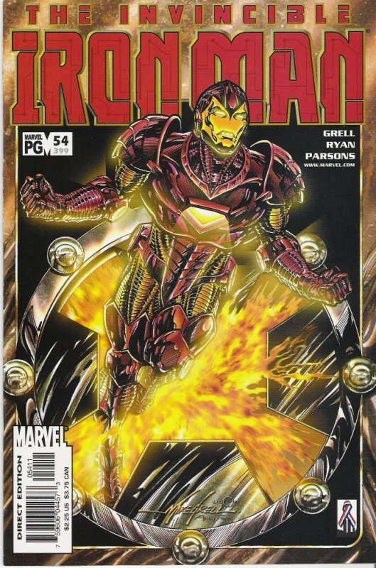 Iron Man #54 (2002)  NM+ to NM/M  original owner