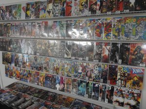 Huge Lot 150+ Comics W/ X-Men, X-Force, Superman, +More! Avg VF+ Condition!
