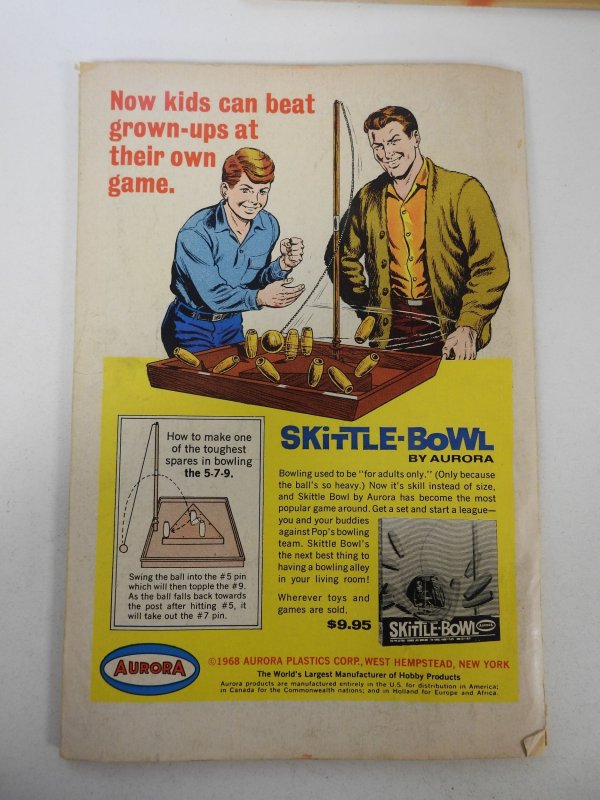 Batman #208 (1969) VG+ Condition 1 in spine split