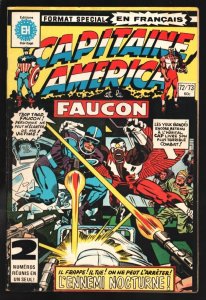 Captain America  #72 1977-French language edition-Double issue 72/73-Jack Kir...