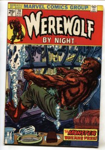Werewolf By Night #20  1974 - Marvel  -VF - Comic Book