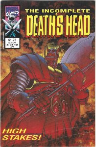 Incomplete Death's Head #4 (1993)