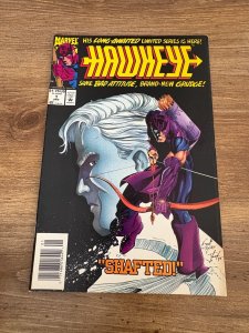 Lot Of 4 Hawkeye Marvel Comic Books # 1 2 3 4 VF-NM Avengers LTD Series 2 J387