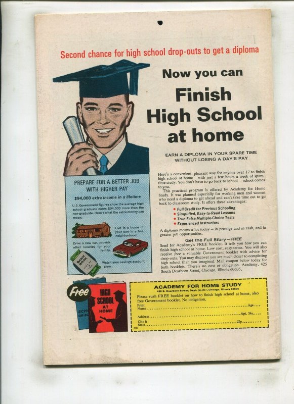 SUB-MARINER #40 (6.0) SPIDER-MAN!! 1971