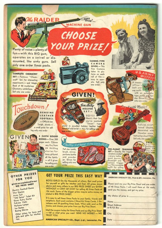 Comedy Comics #21 (1944) Super Rabbit!