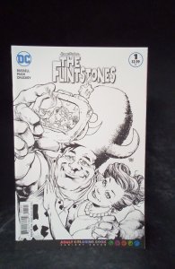 The Flintstones #1 Reis Black and White Cover (2016)