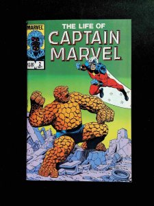Life of Captain Marvel #2  Marvel Comics 1985 VF/NM