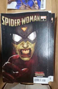 Spider-Woman #2 Oliver Cover (2020) Marvel Zombies