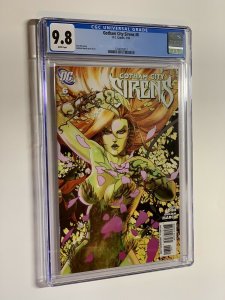 Gotham City Sirens 6 cgc 9.8 wp dc comics 2010