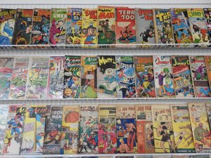 Huge 140+ Silver/Bronze Comics Low Grade Lot!! W/ Spider-Man, Hulk, + MORE