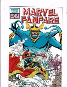MARVEL FANFARE #8, NM, Dr. Strange, Infantino,1982 1983 more Marvel in store