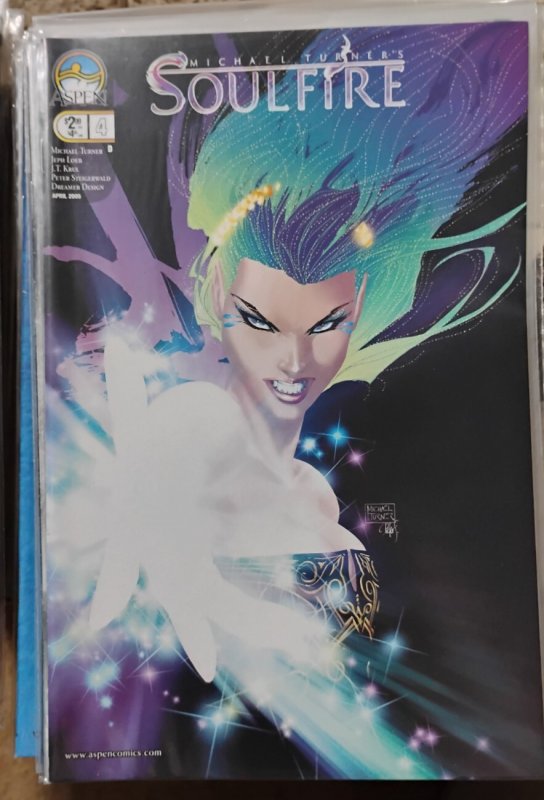 SOULFIRE  # 4  2004 ASPEN COMICS MICHAEL TURNER  JEPH LOEB