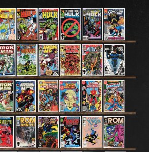 Huge Lot 150+ Comics with The New Warriors, Iron Man & More!