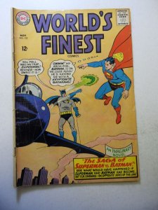 World's Finest Comics #153 (1965) GD/VG Condition moisture stain bc