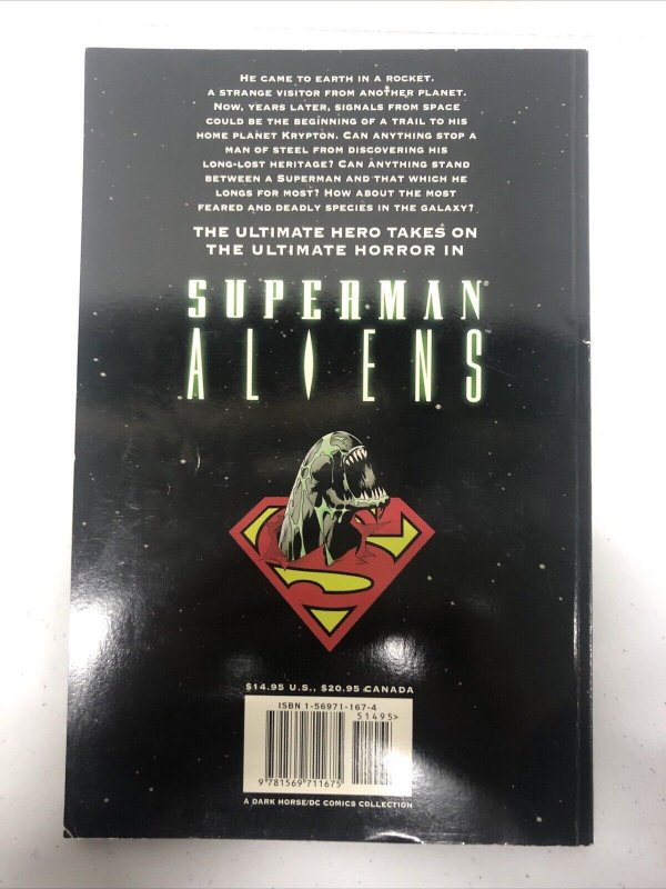 Superman Aliens (1996) TPB Dark Horse Comics Dan Jurgens•Kevin Nowlan