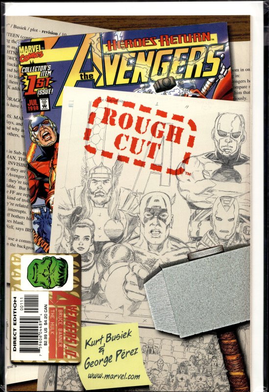 Avengers #1 Rought Cut Variant (1998) The Avengers