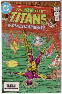 New Teen Titans (vol. 1, 1980) #33 VG Wolfman/Perez, Aqualad