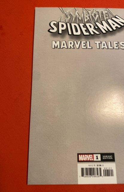 SYMBIOTE SPIDER-MAN MARVEL TALES #1 1:50 LEE VIRGIN VARIANT MARVEL COMICS NM