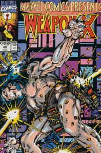Marvel Comics Presents #82 FN ; Marvel | Weapon X Wolverine