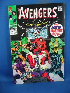 AVENGERS 54 VF+  1968 NICE FIRST ULTRON 