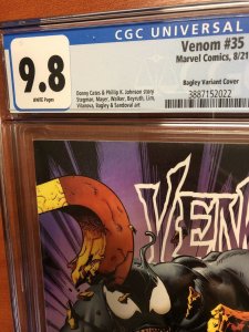 Venom # 35 (CGC 9.8) Bagley Variant Cover