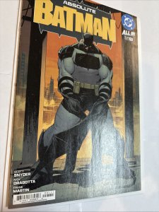 Absolute Batman (2024)  #1 (VF/NM) DC Comics 1st Print !!
