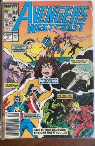 Avengers West Coast #49 Mark Jewelers Variant (1989) West Coast Avengers / Av...