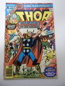Thor Annual #6 (1977) VG/FN Condition 1/4 tear fc