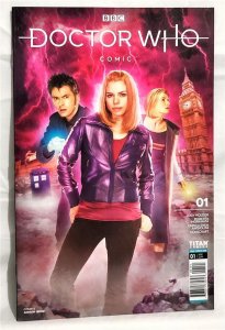 DOCTOR WHO Comic #1 - 4 Andrew Leung PHOTO Variant Cover B (Titan, 2020) 793611735743