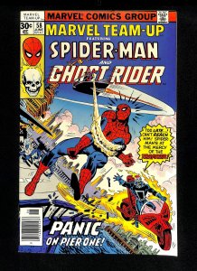 Marvel Team-up #58 Spider-Man Ghost Rider!