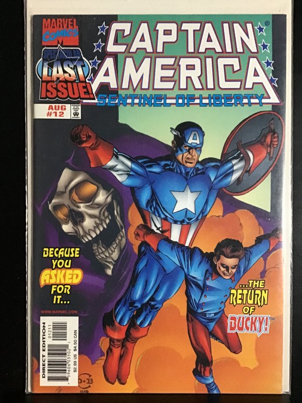 Captain America: Sentinel of Liberty #12 (1999)