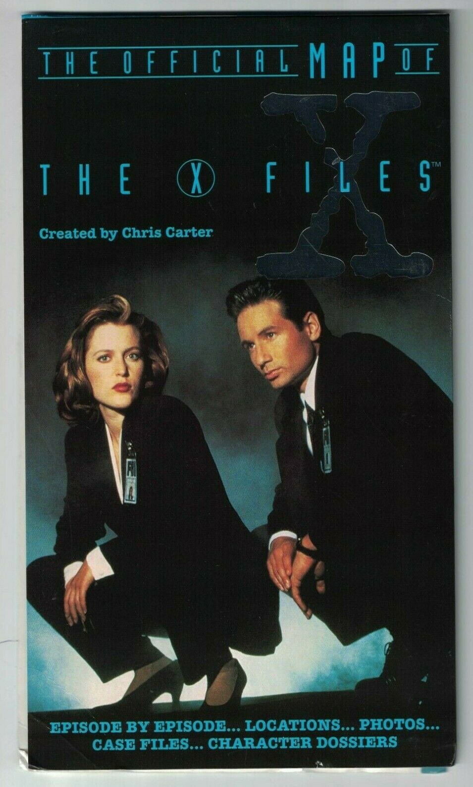 Official Map of The XFiles locations, photos, case files, character