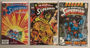 Adventures of Superman #425-470 + Annual DC (avg 6.0 FN) 27 diff (1987 to 1990)