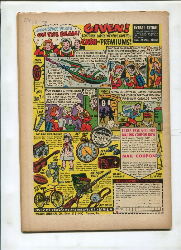 ADVENTURE COMICS #233 (5.0) JOE SMITH, MAN OF STEEL!