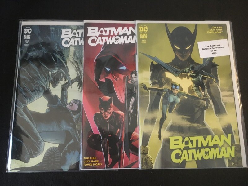 BATMAN/CATWOMAN #1, 2, 3, 4, 5, 6 VFNM Condition 