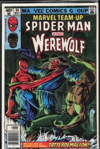 Marvel Team-Up #93 (1980) Werewolf by Night [Key Issue]
