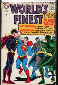 World's Finest Comics #159 (1966) Superman and Batman and Robin